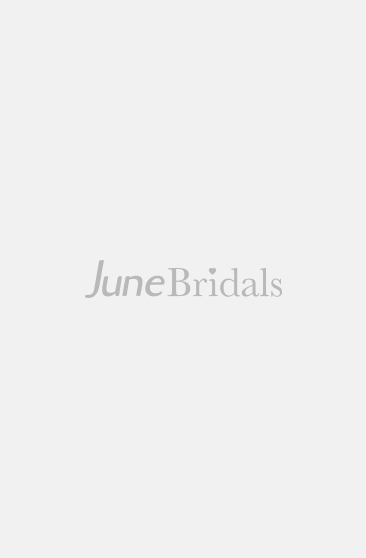 Sleeveless Jewel Neck Pleated Tulle Dress With Bow Sash and Keyhole