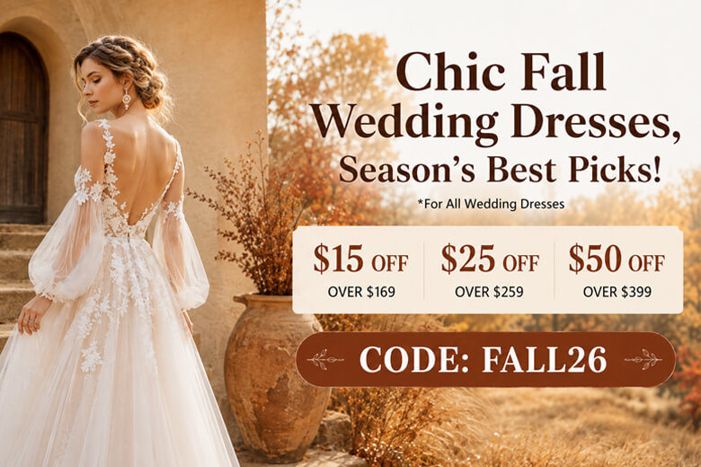 Fall Wedding Sale